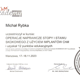 lek. Michał Rybka